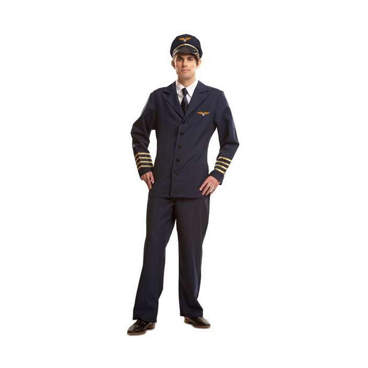 Kostume til voksne Luftfart pilot M/L