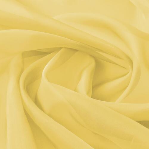 Voile-stof 1,45x20 m gul
