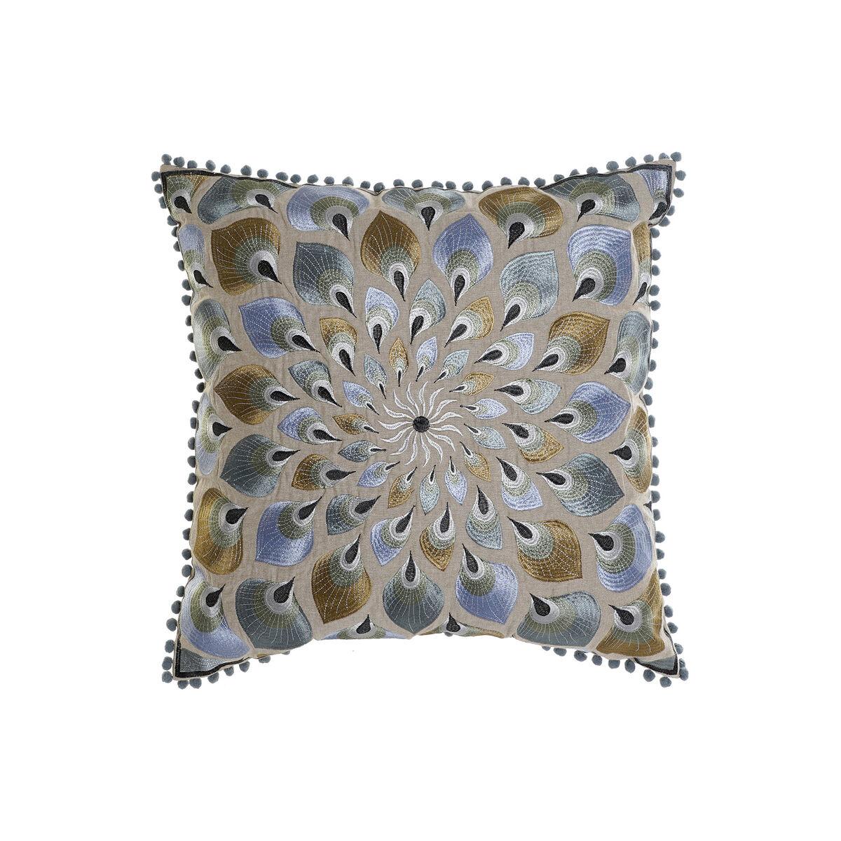 Pude Beige Blå (60 x 20 x 60 cm)