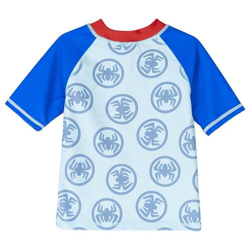 Bade T-shirt Spidey Blå Rød 3 år