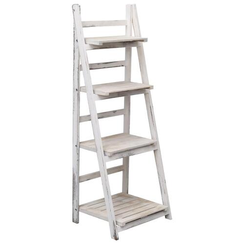 Plantestativ i 4 niveauer 43 x 33 x 113 cm træ