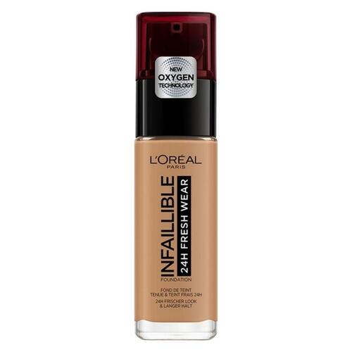 Flydende makeup foundation Infaillible 24H L'Oreal Make Up (30 ml) (30 m) (30 ml) 230-miel éclat 30 ml