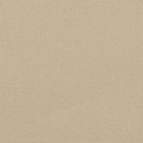 Sammenrullelig sidemarkise 140x500 cm beige