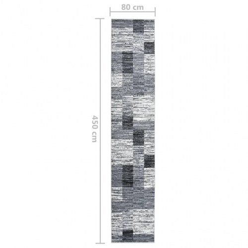 Tæppeløber 80x450 cm BCF grå