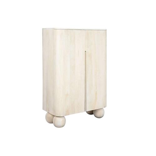 Skænk Home ESPRIT Hvid 90 x 40 x 140 cm