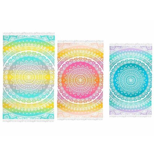 Håndklæde Sarong Secaneta Akora 100 x 160 cm Jacquard