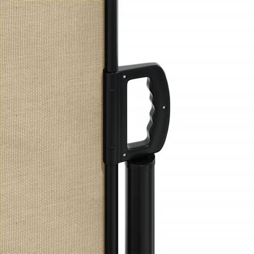 Sammenrullelig sidemarkise 140x600 cm beige