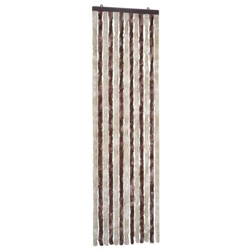 Insektgardin 56 x 185 cm beige og lysebrun