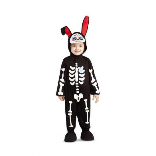 Kanin Catrina kostume til baby, sort M (3 dele) - 0-6 mdr.