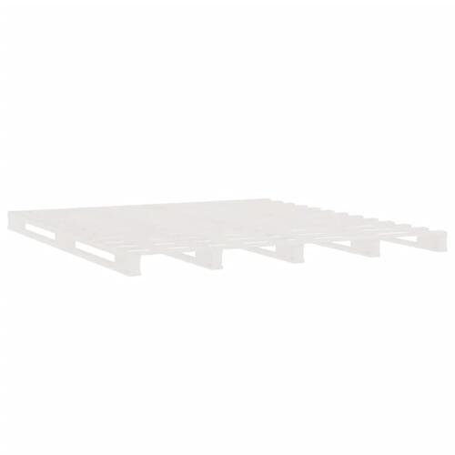 Palleseng 120x190 cm Small Double massivt fyrretræ hvid