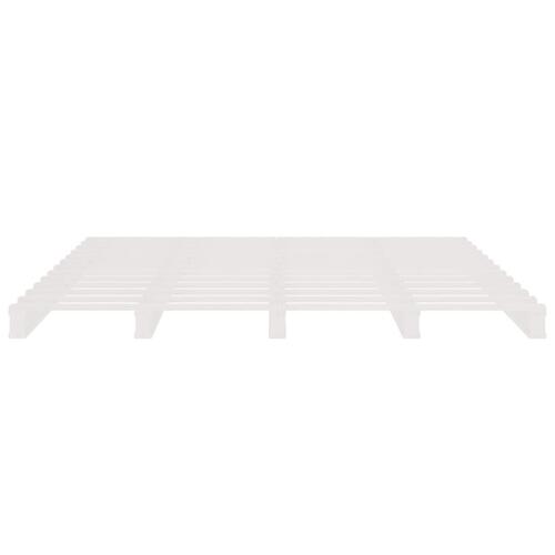 Palleseng 120x190 cm Small Double massivt fyrretræ hvid