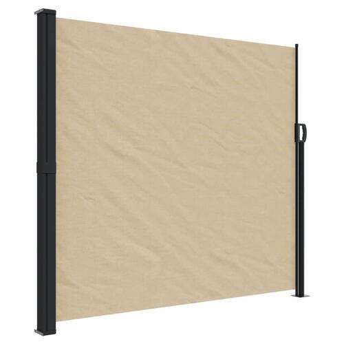 Sammenrullelig sidemarkise 180x300 cm beige