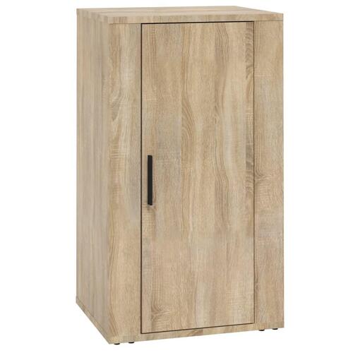 Skænk 40x33x70 cm konstrueret træ sonoma-eg