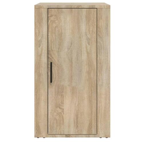 Skænk 40x33x70 cm konstrueret træ sonoma-eg