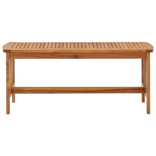 Sofabord 102x50x43 cm massivt akacietræ