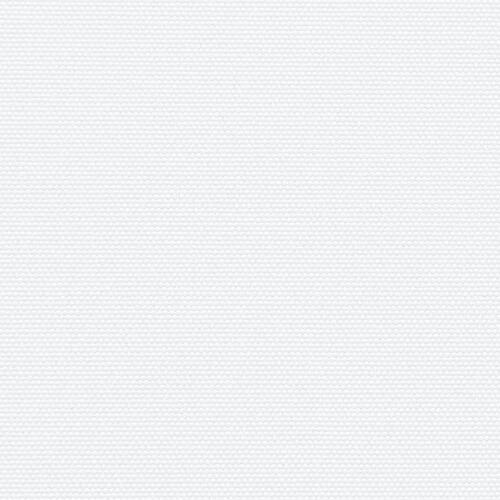 Sammenrullelig sidemarkise 160x500 cm hvid