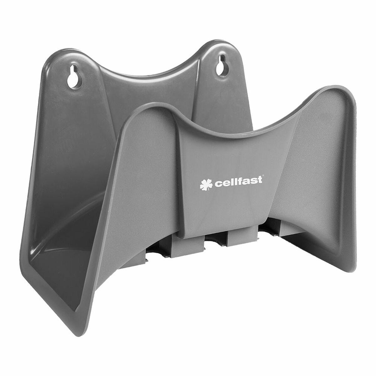 Cellfast haveslangeophæng i grå PVC - vægmontering billede