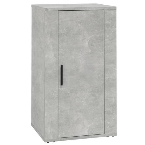 Skænk 40x33x70 cm konstrueret træ betongrå