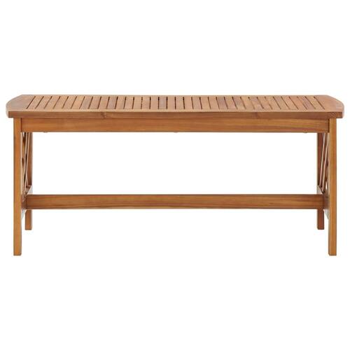 Sofabord 102x50x43 cm massivt akacietræ