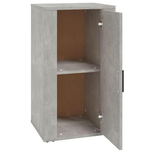 Skænk 40x33x70 cm konstrueret træ betongrå