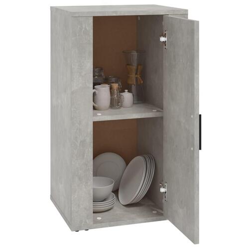 Skænk 40x33x70 cm konstrueret træ betongrå