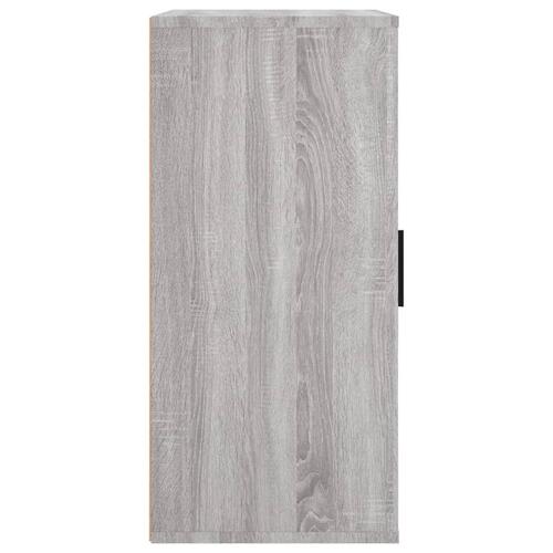 Skænk 40x33x70 cm konstrueret træ grå sonoma-eg