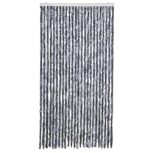 Insektgardin 100 x 220 cm sølvfarvet