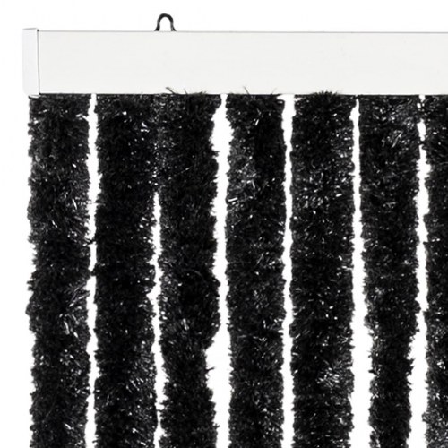 Insektgardin 90 × 220 cm - antracitgrå chenille