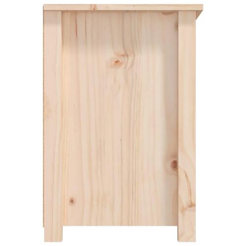 Tv-bord 79x35x52 cm massivt fyrretræ