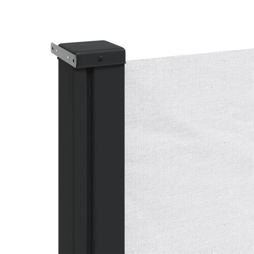 Sammenrullelig sidemarkise 220x600 cm hvid