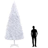 Kunstigt juletræ 400 cm hvid
