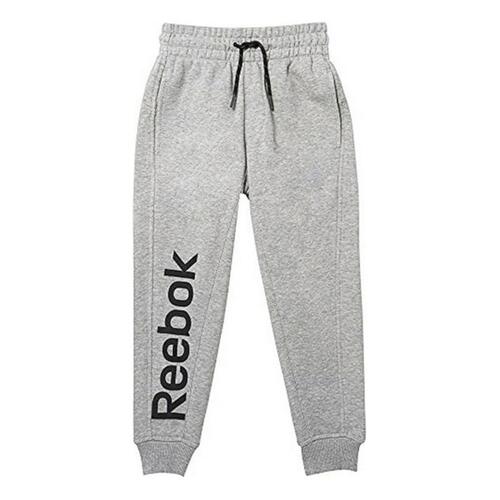 Træningsdragt til børn underdele Reebok B ES BL Grå XXS
