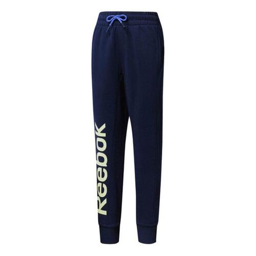 Træningsdragt til børn underdele Reebok B ES BL Grå XXS