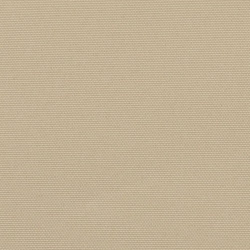 Sammenrullelig sidemarkise 120 x 600 cm beige