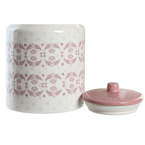 Blik 15,5 x 15,5 x 21 cm Pink Hvid Dolomite