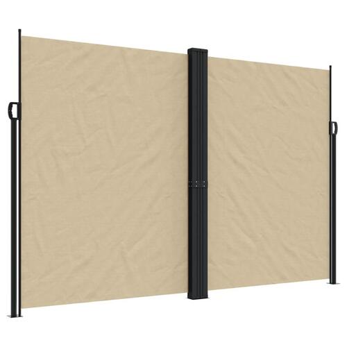 Sammenrullelig sidemarkise 220x600 cm beige