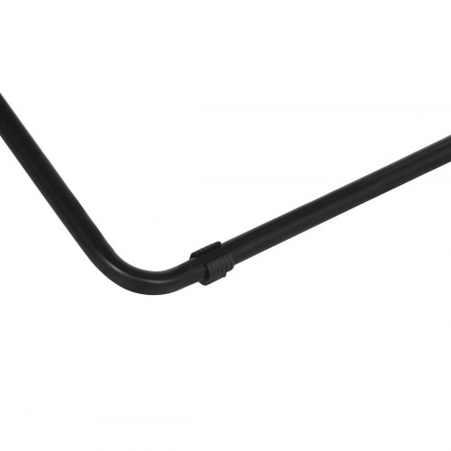 LÃ¦nestol - grÃ¥, metalramme, 62 Ã 76 Ã 76 cm / 55 Ã 71 Ã 72 cm