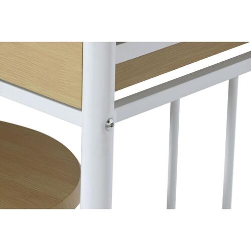 Spisebordsæt med 2 stole Metal Træ MDF 80 x 50 x 84 cm