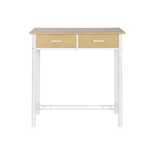 Spisebordsæt med 2 stole Metal Træ MDF 80 x 50 x 84 cm