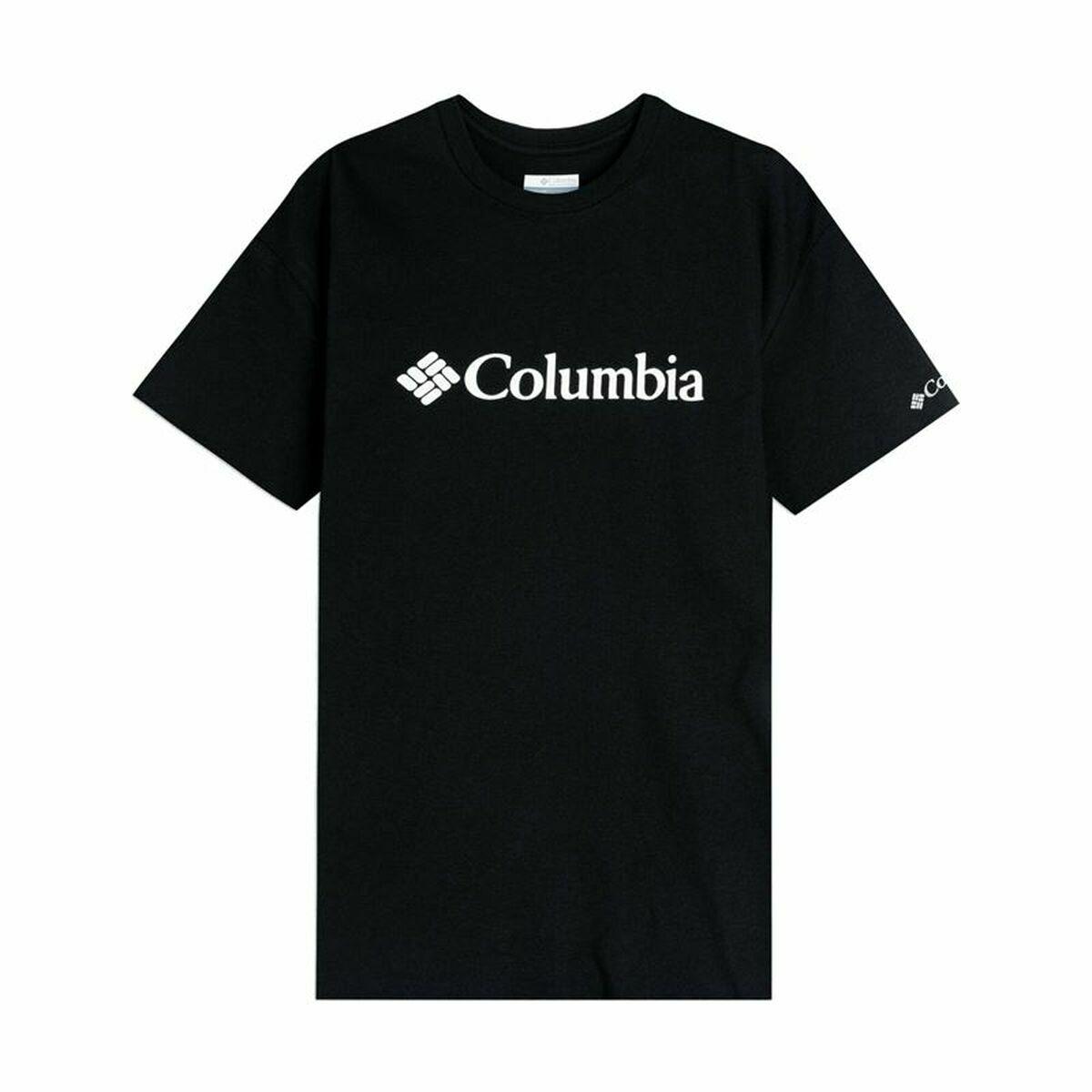 Kortærmet T-shirt til Mænd Columbia Sort S