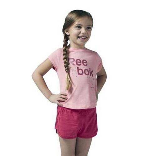 Sportstøj til Børn Reebok G ES SS Pink 5-6 år