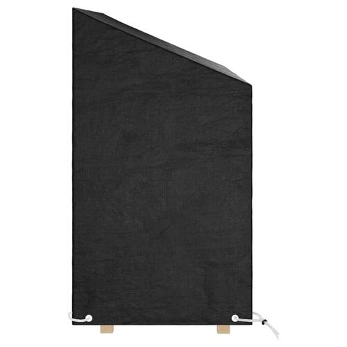 Overtræk til havebænk 2 stk. 160x70x70/88 cm 8 øjer polyethylen
