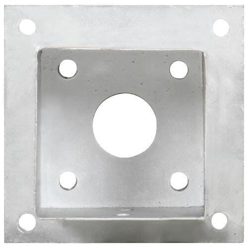 Stolpefod 4 stk. 101 mm galvaniseret metal