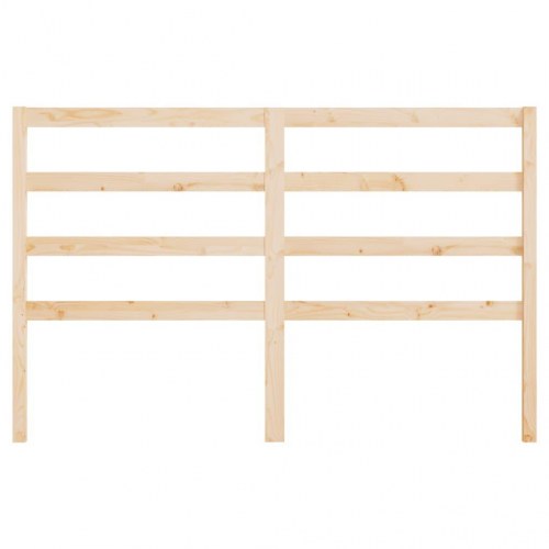 Sengegavl 141×4×100 cm i massivt fyrretræ - ubehandlet