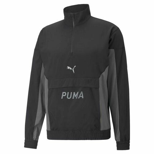 Sportsjakke til Mænd Puma Fit Woven Sort S