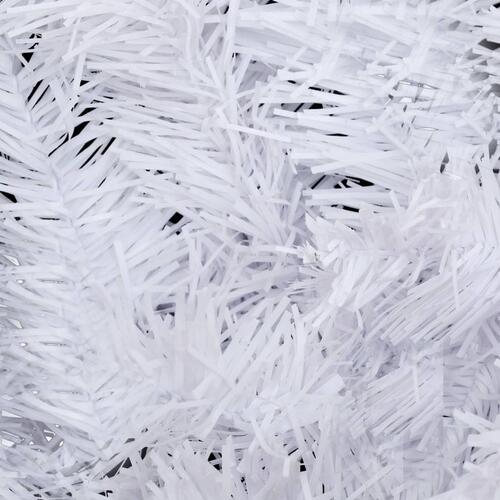 Juleguirlander 4 stk. 270 cm PVC hvid