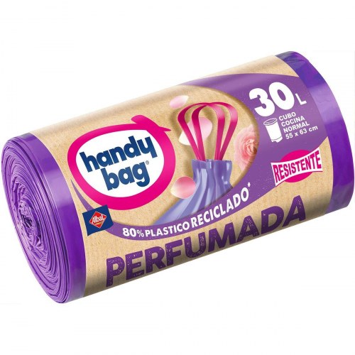 Albal Handy Bag affaldsposer, parfumerede - 30 l (15 stk.)