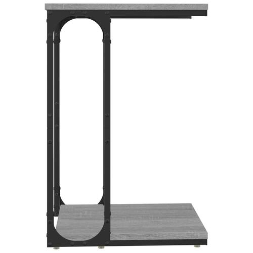 Sidebord 40x30x60 cm konstrueret træ grå sonoma-eg