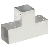 Stolpebeslag T-form 101x101 mm galvaniseret metal