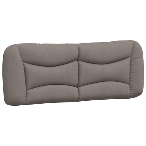 Gavlpude 140 cm stof gråbrun